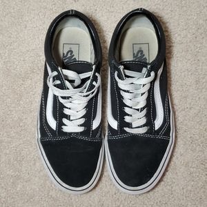 Black Old Skool Vans Shoes